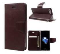 Mercury Bravo Flip Case priekš Samsung Galaxy Note 20 N980 - Bordo - sāniski atverams maciņš ar stendu