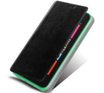 Mofi New Rui priekš Microsoft Lumia 435 / 532 - Melns - sāniski atverams maciņš ar stendu (ādas maks, grāmatiņa, leather book wallet case cover stand)