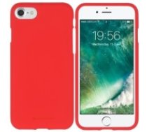 Mercury Soft Jelly Case priekš Samsung Galaxy Note 20 N980 - Sarkans - matēts silikona apvalks / bampers-vāciņš