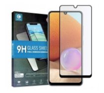 Mocolo TG+ Full Glue Tempered Glass screen protector priekš Samsung Galaxy A32 4G A325 - Melns - Ekrāna Aizsargstikls / Bruņota Stikla Aizsargplēve