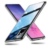 ESR Ice Shield Glass Back Case priekš Samsung Galaxy S20 G980 - Caurspīdīgs - silikona un stikla aizmugures apvalks / bampers-vāciņš
