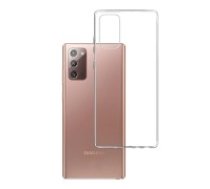 3MK Clear Case priekš Samsung Galaxy Note 20 N980 - Caurspīdīgs - silikona aizmugures apvalks / bampers-vāciņš