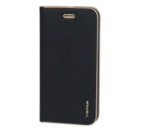 Vennus Luna Book Gold Case priekš Xiaomi Redmi Note 11 Pro+ 5G - Tumši Zils - sāniski atverams maciņš ar magnētu un stendu / grāmatveida maks