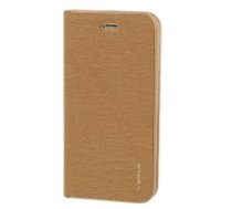 Vennus Luna Book Gold Case priekš Xiaomi Redmi Note 11 Pro+ 5G - Zelts - sāniski atverams maciņš ar magnētu un stendu / grāmatveida maks