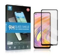 Mocolo TG+ Full Glue Tempered Glass screen protector priekš Huawei Nova 8i - Melns - Ekrāna Aizsargstikls / Bruņota Stikla Aizsargplēve