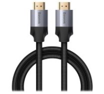 Baseus 1M CAKSX-B0G HDMI to HDMI (v2.0 / 4K) 60Hz High Defination Cable Adapter - Pelēks - video adapteris vads / kabelis