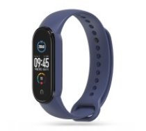 Tech-Protect Iconband priekš Xiaomi Mi Smart Band 7 - Zils - silikona siksniņa viedpulksteņiem