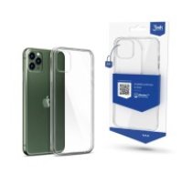 3MK Clear Case priekš Apple iPhone 11 Pro Max - Caurspīdīgs - silikona aizmugures apvalks / bampers-vāciņš
