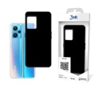 3MK Matt Case priekš Realme 9 4G / 9 Pro Plus - Melns - matēts silikona aizmugures apvalks  / bampers-maciņš