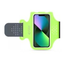 Tech-Protect M1 Universal Sport Armband priekš viedtālruņiem ar 6.0 inch ekrānu - Koši Zaļš - Universāls maks ietvars - Sporta futlāris rokas aproce     fitnesam saite