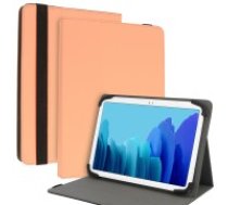 Wonder Soft Universal Book Case priekš 11 inch Tablet PC - Oranžs - Universāls sāniski atverams maks planšetdatoriem ar stendu