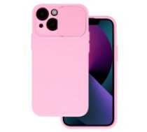 CamShield Soft Back Case priekš Samsung Galaxy A13 5G A136 / A04s A047F - Gaiši Rozā - silikona aizmugures apvalks / bampers ar kameras aizsargmehānismu