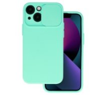 CamShield Soft Back Case priekš Xiaomi Redmi 10C - Tirkīzs - silikona aizmugures apvalks / bampers ar kameras aizsargmehānismu