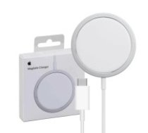 Apple MHXH3ZM/A Magsafe Wireless QI Charger with Type-C cable - Balts - magnētisks bezvadu lādētājs / paliktnis