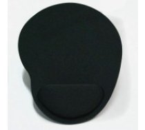 Setty Mouse Pad with a wrist support peles paliktnis, 230 mm x 180 mm - Melns