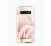 iDeal of Sweden Fashion Back Case priekš Samsung Galaxy S10 G973 - Rosy Rose - plastikāta aizmugures apvalks ar iebūvētu metālisku plāksni / bampers-vāciņš