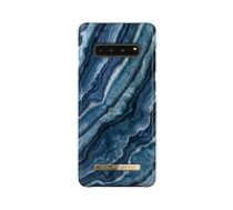 iDeal of Sweden Fashion SS19 Back Case priekš Samsung Galaxy S10 Plus G975 - Indigo Swirl - plastikāta aizmugures apvalks ar iebūvētu metālisku plāksni /     bampers-vāciņš