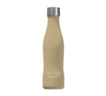 iDeal of Sweden Glacial Bottle - Sarene Tan - metāla termopudele / ūdens pudele