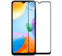 Nillkin 2.5D CP/Pro Full Glue Tempered Glass screen protector priekš Xiaomi Redmi 10C / Poco C40 - Melns - Ekrāna Aizsargstikls / Bruņota Stikla Aizsargplēve