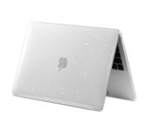 Tech-Protect Smartshell Protective Case priekš Apple MacBook Air 15-inch M2 (2023) A2941 - Caurspīdīgs / Spīdumi - plastikas no abām pusēm apvalks / maciņš