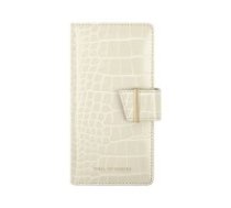 iDeal of Sweden Cora SS22 Wallet Case priekš Apple iPhone 14 Pro - Cream Beige - mākslīgās ādas sāniski atverams maciņš ar bamperu uz magnēta