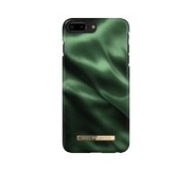 iDeal of Sweden Fashion AW19 Back Case priekš Apple iPhone 7 Plus / 8 Plus - Emerald Satin - plastikāta aizmugures apvalks ar iebūvētu metālisku plāksni /     bampers-vāciņš