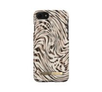 iDeal of Sweden Fashion SS22 Back Case priekš Apple iPhone 7 / 8 / SE2 (2020) / SE3 (2022) - Hypnotic Zebra - plastikāta aizmugures apvalks ar iebūvētu metālisku plāksni /     bampers-vāciņš