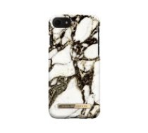 iDeal of Sweden Fashion MR21 Back Case priekš Apple iPhone 7 / 8 / SE2 (2020) / SE3 (2022) - Calacatta Golden Marble - plastikāta aizmugures apvalks ar iebūvētu metālisku plāksni     / bampers-vāciņš