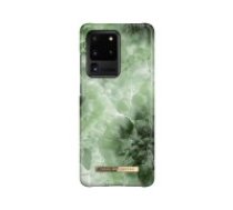 iDeal of Sweden Fashion AW20 Back Case priekš Samsung Galaxy S20 Ultra 5G G988 - Crystal Green Sky - plastikāta aizmugures apvalks ar iebūvētu metālisku plāksni /     bampers-vāciņš