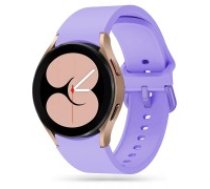 Tech-Protect Iconband Silicone Strap priekš Samsung Galaxy Watch 4 / 5 / 5 Pro / 6 / Classic (40 / 42 / 43 / 44 / 45 / 46 / 47 mm) - Violets - silikona siksniņas (jostas)     priekš pulksteņiem