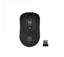 Rebeltec Star Wireless Optical Mouse 2.4G / 1600 DPI (2xAAA Batteries) - Melna - Bezvadu datorpele