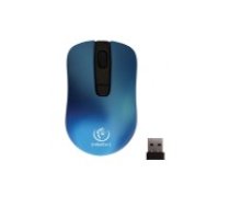 Rebeltec Star Wireless Optical Mouse 2.4G / 1600 DPI (2xAAA Batteries) - Zila - Bezvadu datorpele