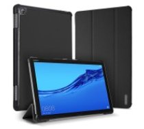 Dux Ducis Domo series priekš Lenovo Tab M11 TB-330 - Melns - sāniski atverams maciņš ar magnētu un stendu