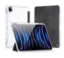 Dux Ducis Unid Foldable Book Case with Pencil Storage priekš Apple iPad Air 13 (2024 / 2025 / 2026) - Melns - sāniski atverams maciņš ar stendu