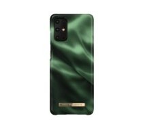 iDeal of Sweden Fashion AW19 Back Case priekš Samsung Galaxy S10e / S10e EE G970 - Emerald Satin - plastikāta aizmugures apvalks ar iebūvētu metālisku plāksni /     bampers-vāciņš