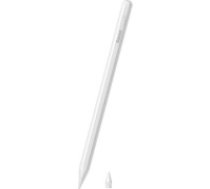 Baseus BS-PS003 Smooth Writing 2 Series Active Capacitive Pen Touch Screen Stylus - Universāls vadības kociņš - Balts - pildspalva planšetdatoriem (Apple Pencil     analogs)