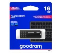 Goodram UME3 Flash Drive 16GB USB 3.2 Flash Atmiņa - Melna
