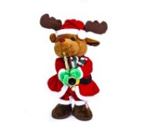 Singing and Dancing Christmas Reindeer Plush Toy - Dejojošs un Dziedošs Ziemassvētku Briedis - Plīša rotaļlieta