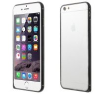 LOVE MEI Metal Frame Cover priekš Apple iPhone 6 Plus / 6S Plus - Melns - alumīnija metāla sānu apvalks / bampers