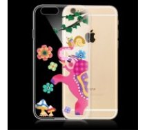 PEPKOO Chic Relief Crystal TPU Cover priekš Apple iPhone 6 Plus / 6S Plus 5.5-inch - Cute Elephant - silikona apvalks (bampers, vāciņš, slim TPU silicone case cover,     bumper)