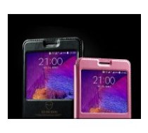 Kalaideng Sun series priekš Samsung Galaxy Note 5 N920 - Melns - sāniski atverams maciņš ar lodziņu un stendu (ādas maks, grāmatiņa, leather book wallet case cover     stand)