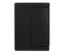 Litchi Texture PU Leather Tablet Case for Lenovo Yoga Tab 3 8.0 YT3-850F / YT3-850L - Black - sāniski atverams maciņš ar stendu (ādas maks, grāmatiņa, leather book wallet case     cover stand)