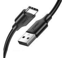 Ugreen 60117 USB kabelis USB 2.0, 1,5 m, USB A uz USB C, Melns
