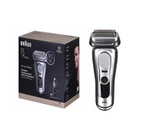 Braun Series 9 Pro+ 9667CC vīriešu skuveklis, plāksteru skuveklis, trimmeris, sudraba - AGDBRAGOL0228 - 8700216555081