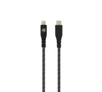 Tellur Green Data cable Type-C to Lightning 3A PD60W 1m nylon black