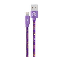 Tellur Graffiti USB to Lightning Cable 3A 1m Purple