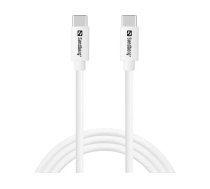 Sandberg 336-52 USB-C to USB-C 65W cable, 1M