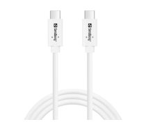 Sandberg 136-53 USB-C to USB-C USB 3.1 Gen2 PD 100W cable, 1M