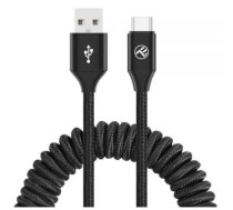 Tellur Data Cable Extendable USB to Type-C 3A 1.8m Black