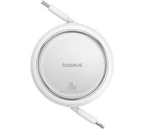 Baseus Free2Pull - 20 W USB-C uz Lightning atsperams kabelis, 1 m (balts)